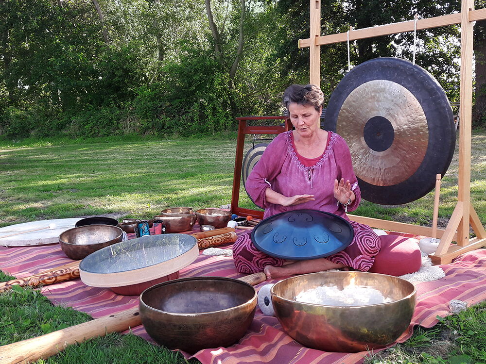 Klangreise auf dem Kraftplatz in Varensell/Rietberg