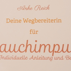 Anke Reick - Wegbereiterin  Heilbegleitung bei der Selbstentwicklung